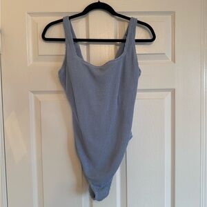 OPEN TO OFFERS!! Shade & Shore Blue One Piece Swimsuit with Sleek Silhouette